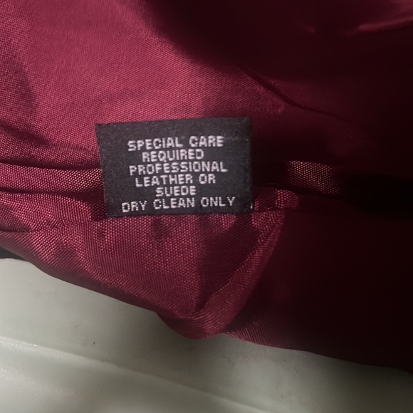 Peruvian Connection Vintage Red Soft Leather Pant 🌵14 - Picture 12 of 12